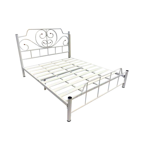 Image of Julie Series 22 Queen Metal Bed Frame Collection w/ Optional Mattress Add On