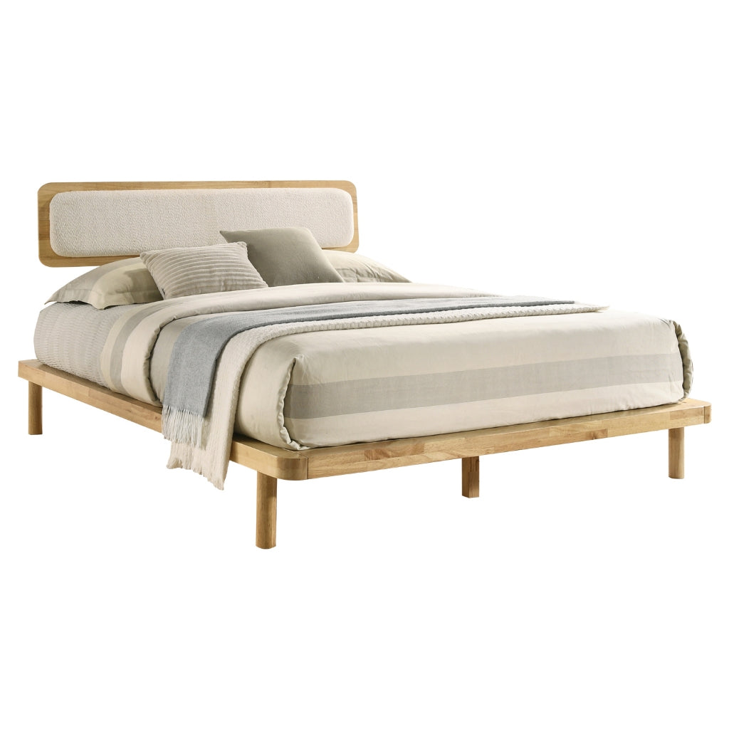 Gianna Series W Wooden Bed Frame Queen and King Size