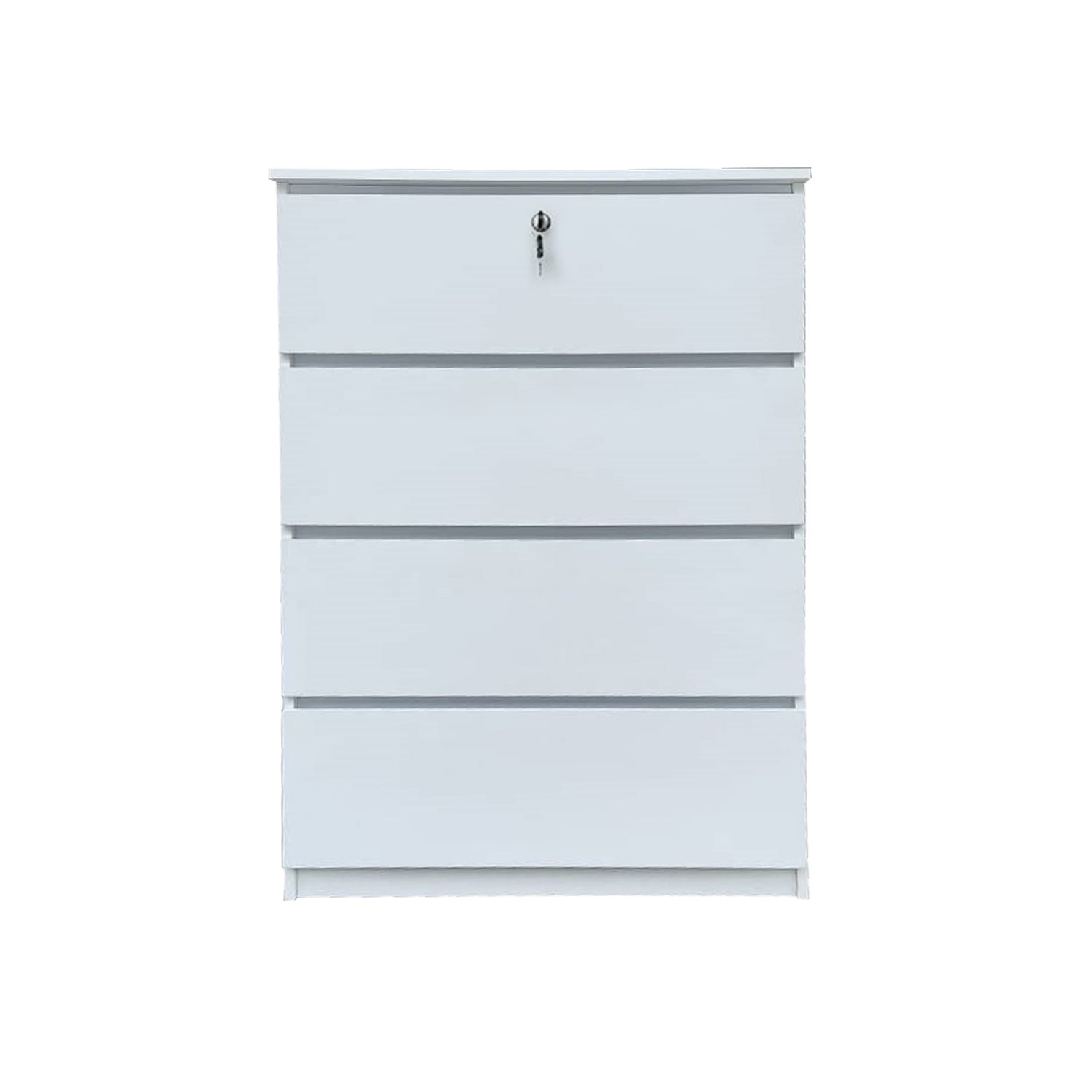 Ganon Series 2 Premium Chest of 3/4 Drawers Collection Full Laminated Back Panel in 6 Colours