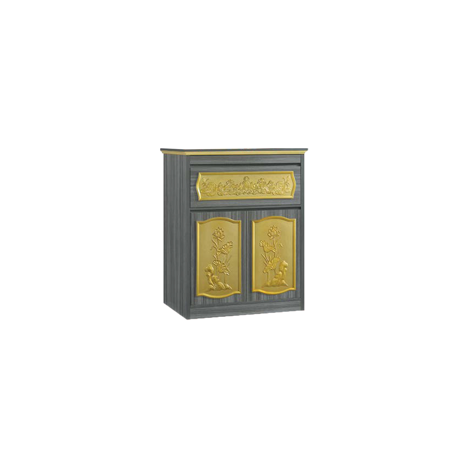 Zac Oriental Altar Table with Top Altar Cabinet Fire Resistant Altar Cabinet