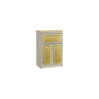 Whitney Oriental Altar Table with Top Altar Cabinet Fire Resistant Altar Cabinet