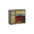 Mabel Oriental Altar Table with Top Altar Cabinet Fire Resistant Altar Cabinet