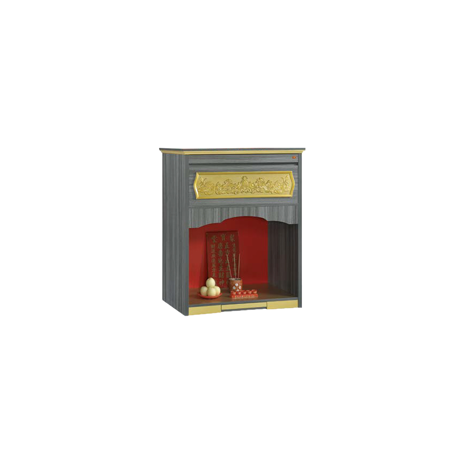 Conner Oriental Altar Table with Top Altar Cabinet Fire Resistant Altar Cabinet
