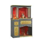 Mabel Oriental Altar Table with Top Altar Cabinet Fire Resistant Altar Cabinet