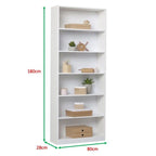 Rutna Series 1 Book Shelf in White