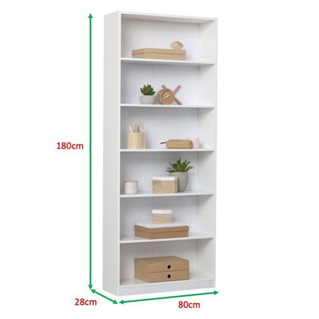 Rutna Series 1 Book Shelf in White