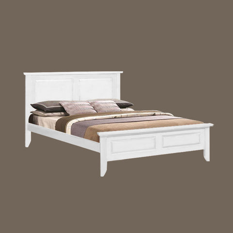 Image of Rhina Solid Rubberwood Bed Frame w/ Underbed Space - All Size With Mattress Option