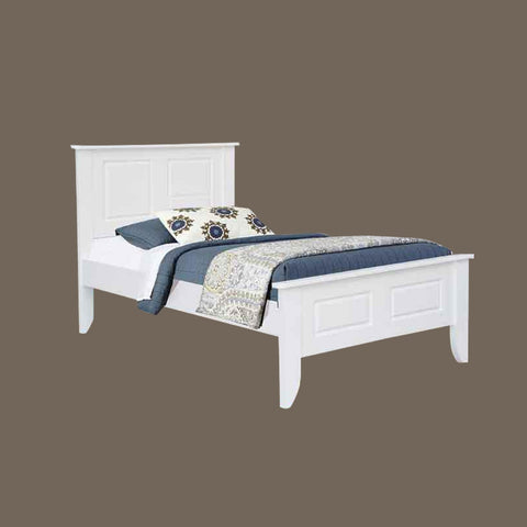 Image of Rhina Solid Rubberwood Bed Frame w/ Underbed Space - All Size With Mattress Option