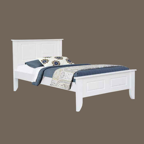 Image of Rhina Solid Rubberwood Bed Frame w/ Underbed Space - All Size With Mattress Option