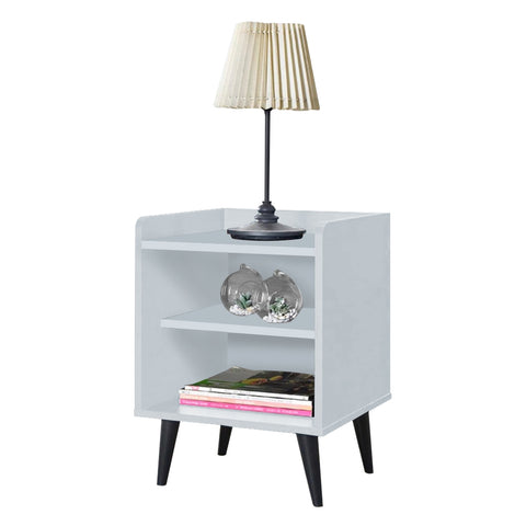 Image of Arius Bedside Table Side Table in Fully Laminated Finish in 6 Colours