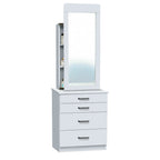 Velin CARB-P2 Certified Board Dressing Table / Gliding Drawer Dresser in 6 Colours