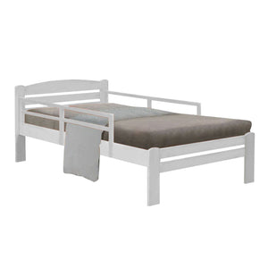 Nifton Single, Super Single Bed Frame Side Rail Child/Elderly Bed w/ Mattress Option