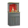 Damian Oriental Altar Table with Top Altar Cabinet Fire Resistant Altar Cabinet