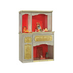 Gavyn Oriental Altar Table with Top Altar Cabinet Fire Resistant Altar Cabinet