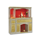 Sawyer Oriental Altar Table with Top Altar Cabinet Fire Resistant Altar Cabinet