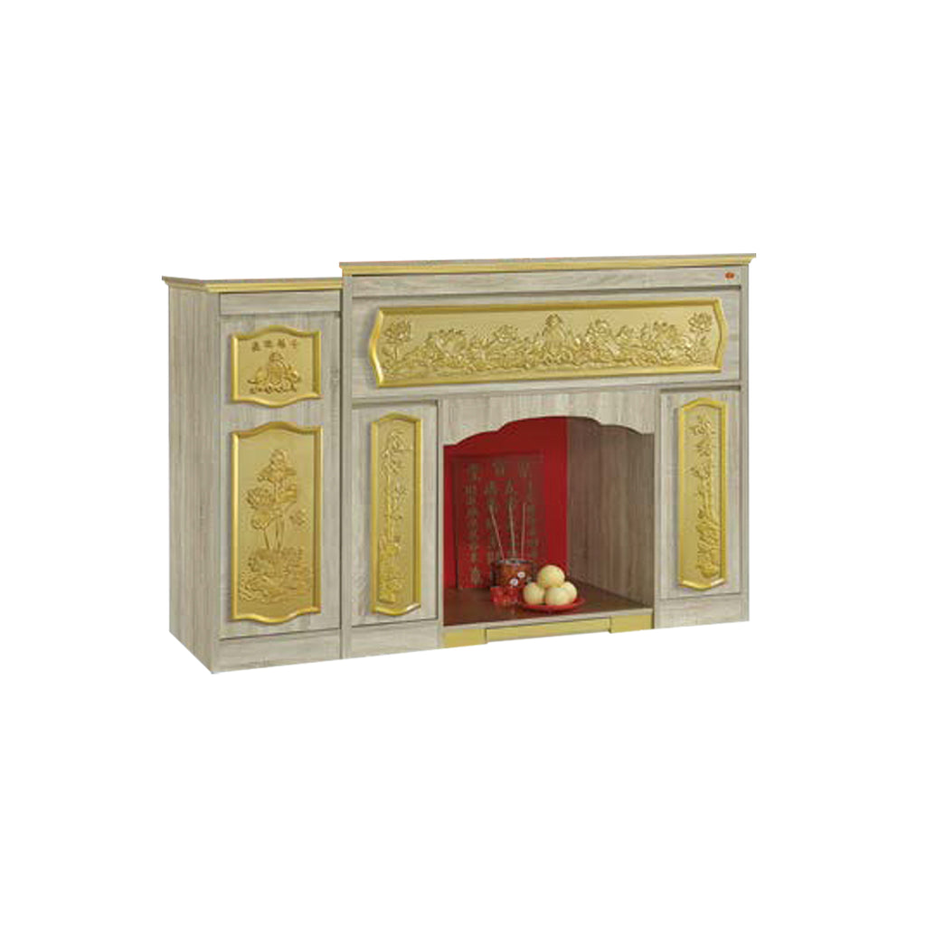 Grant Oriental Altar Table with Top Altar Cabinet Fire Resistant Altar Cabinet