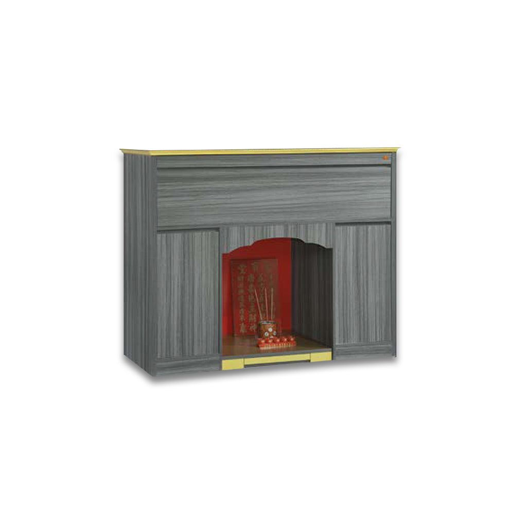Vincent Oriental Altar Table with Top Altar Cabinet Fire Resistant Altar Cabinet