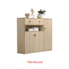 Howzer Series 26 Wall Mounted Shoe Cabinet Collection in Natural Colour