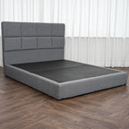 Ashe Series Divan Bed Frame in 3 Model Designs w/ PetFriendly Scratch-resist -All Sizes