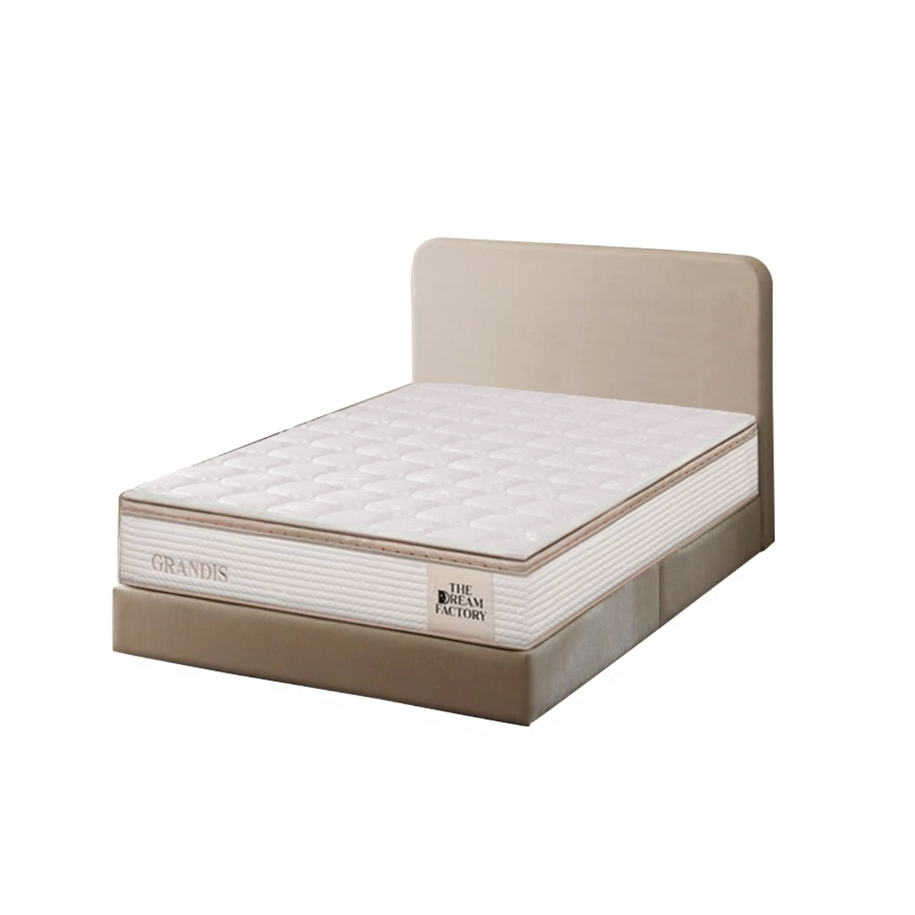 Amour Platform Divan Bed Frame PetFriendly Scratch Resist All Sizes w/ Mattress Option