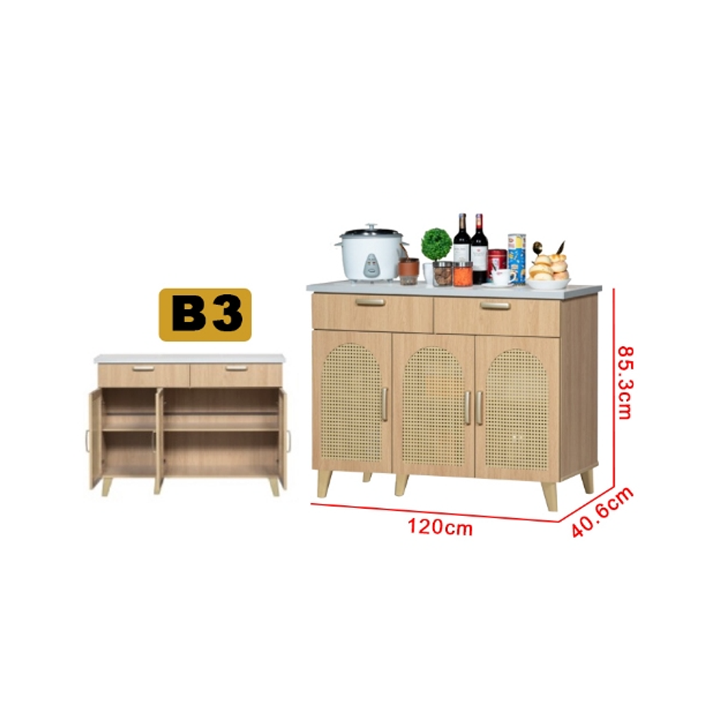 Bally Kitchen Cabinet/ Cooking Cabinet/ Gas Stove Cabinet/ Sink Cabinet (B3)