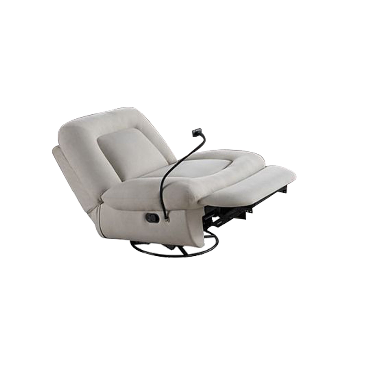 Reine 1-Seater Recliner Rocking Sofa with Phone Holder - PetFriendly in 2 Colours