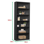 Rutna Series 2 Book Shelf in Black