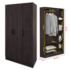 Toluca Bedroom Set Series 9 Includes Wardrobe/Bed Frame/Mattress In Single And Super Single Size.Free Installation