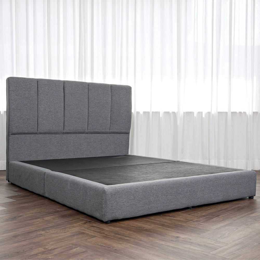 Ashe Series Divan Bed Frame in 3 Model Designs w/ PetFriendly Scratch-resist -All Sizes