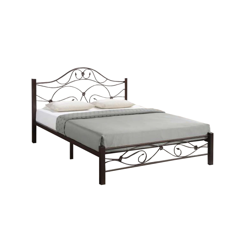 Eldeah Queen Size Metal Bed Frame with Optional 6" Mattress Add On
