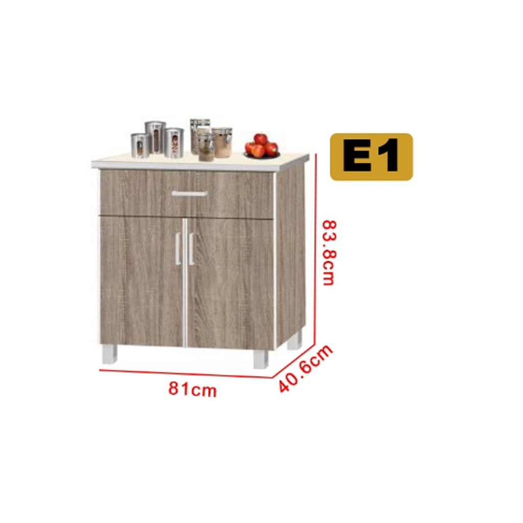 Bally Kitchen Cabinet/ Cooking Cabinet/ Gas Stove Cabinet/ Sink Cabinet (E1)