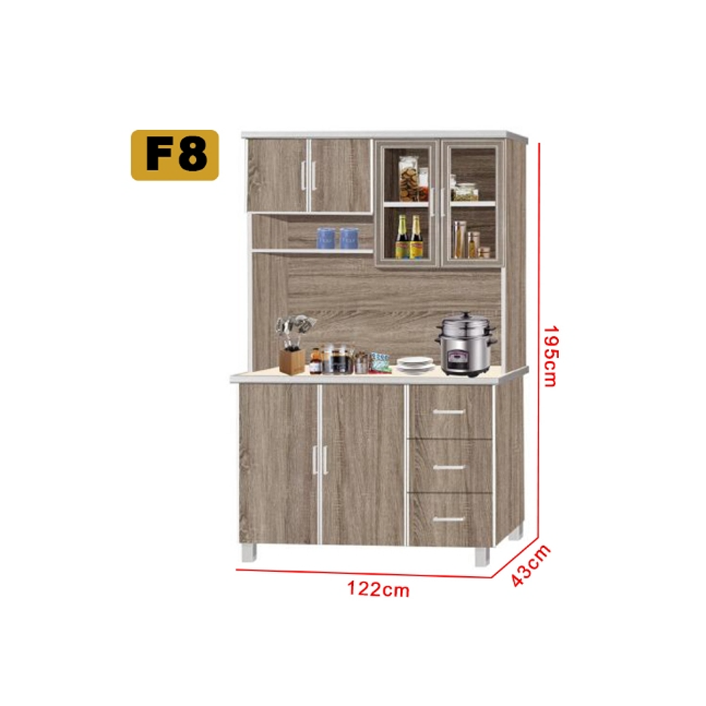 Bally Kitchen Cabinet/ Cooking Cabinet/ Gas Stove Cabinet/ Sink Cabinet (F8)
