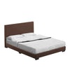 Rabby Series 2 Divan Bed Frame Fabric Dark Brown, Grey Colour- All Sizes Available