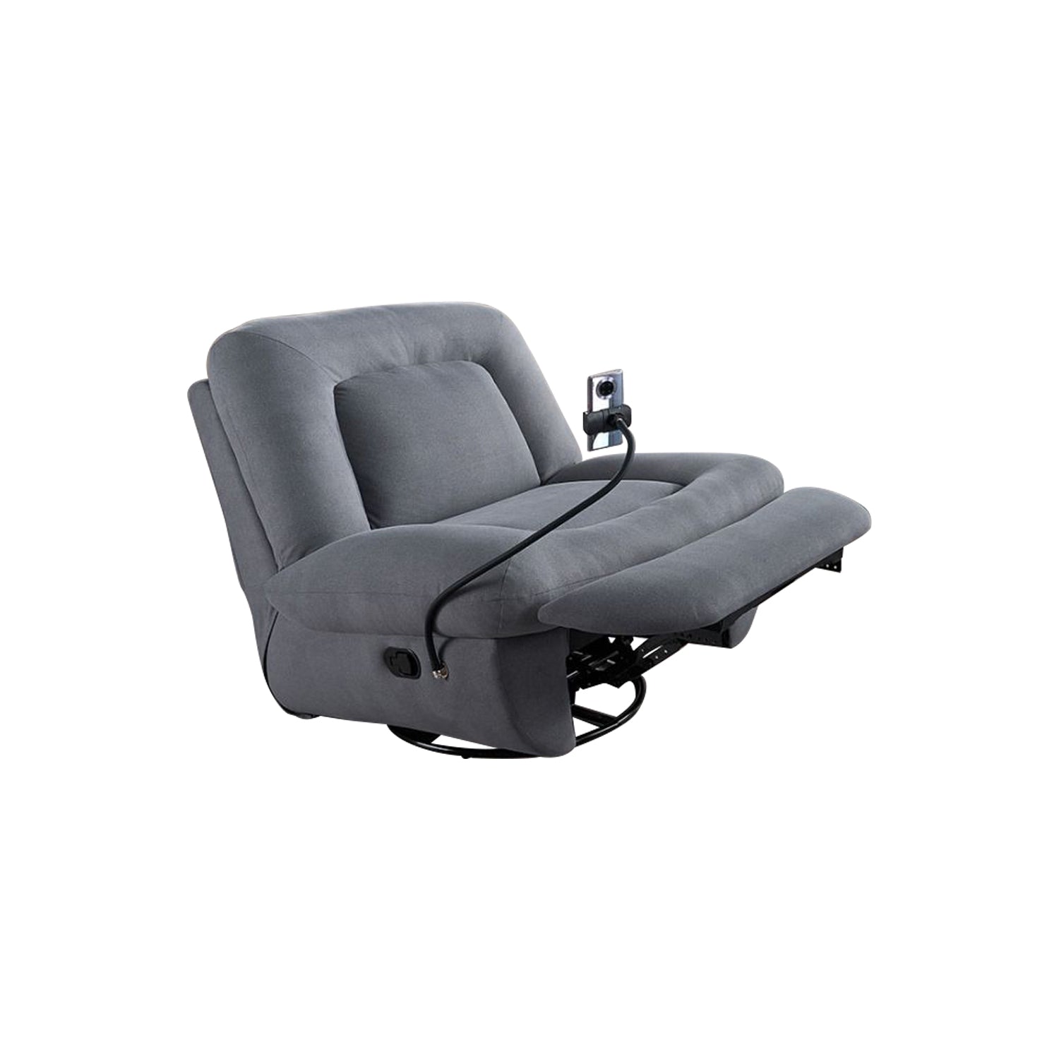 Reine 1-Seater Recliner Rocking Sofa with Phone Holder - PetFriendly in 2 Colours