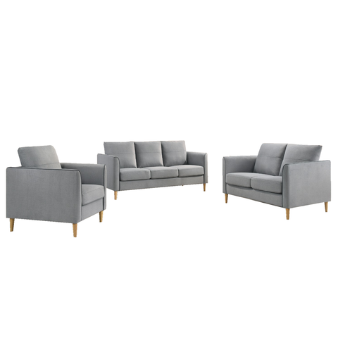 Image of Helo Pet Friendly 1-Seater/2-Seater/3-Seater Sofa Set in 2 Colour Available