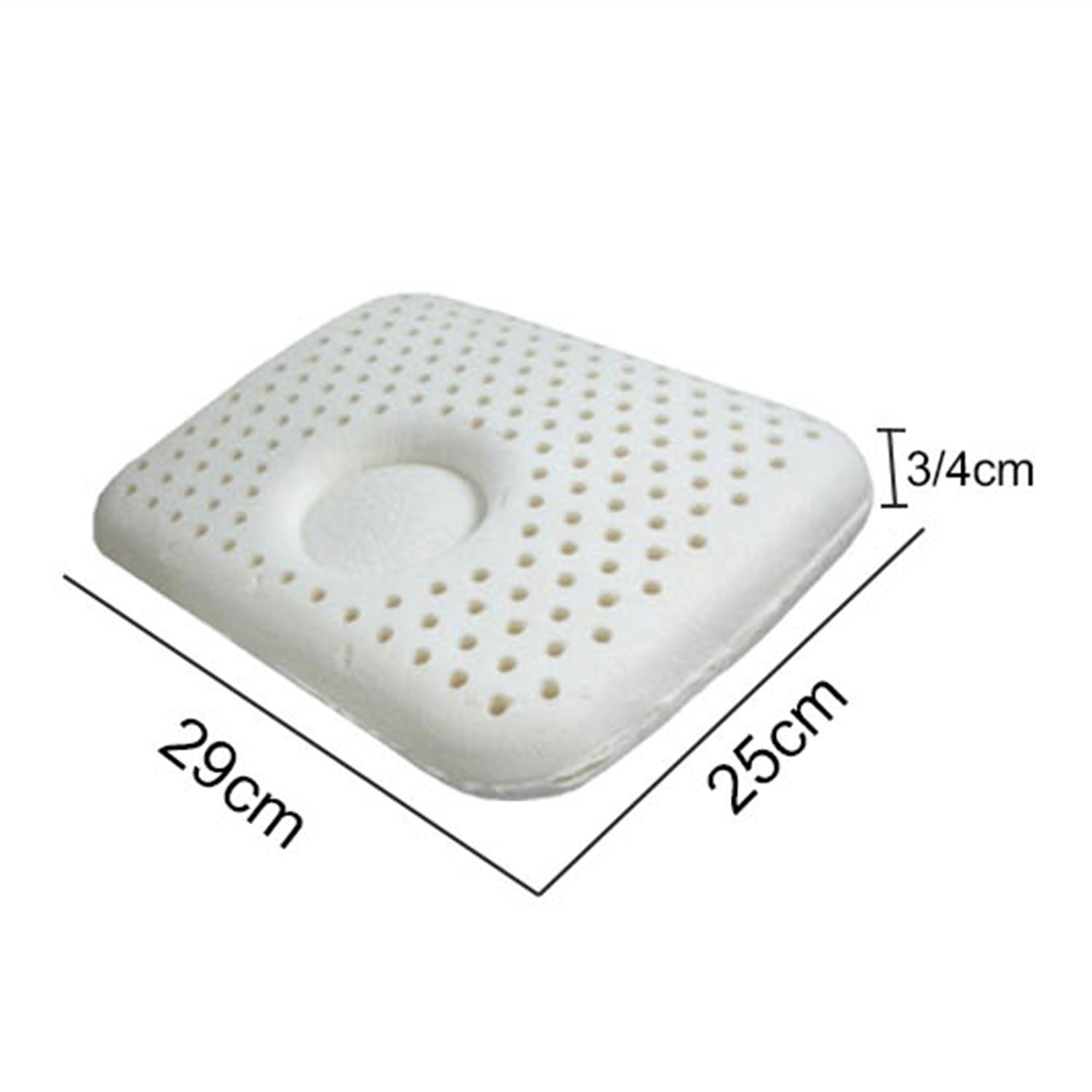 Mylatex Head Shaping Pillow 100% Pure Natural Latex Anti-Bacteria.