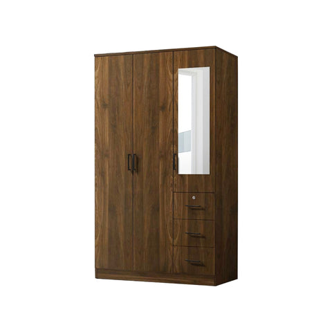 Image of Percie 3-Doors 3-Drawers Wardrobe Series 9