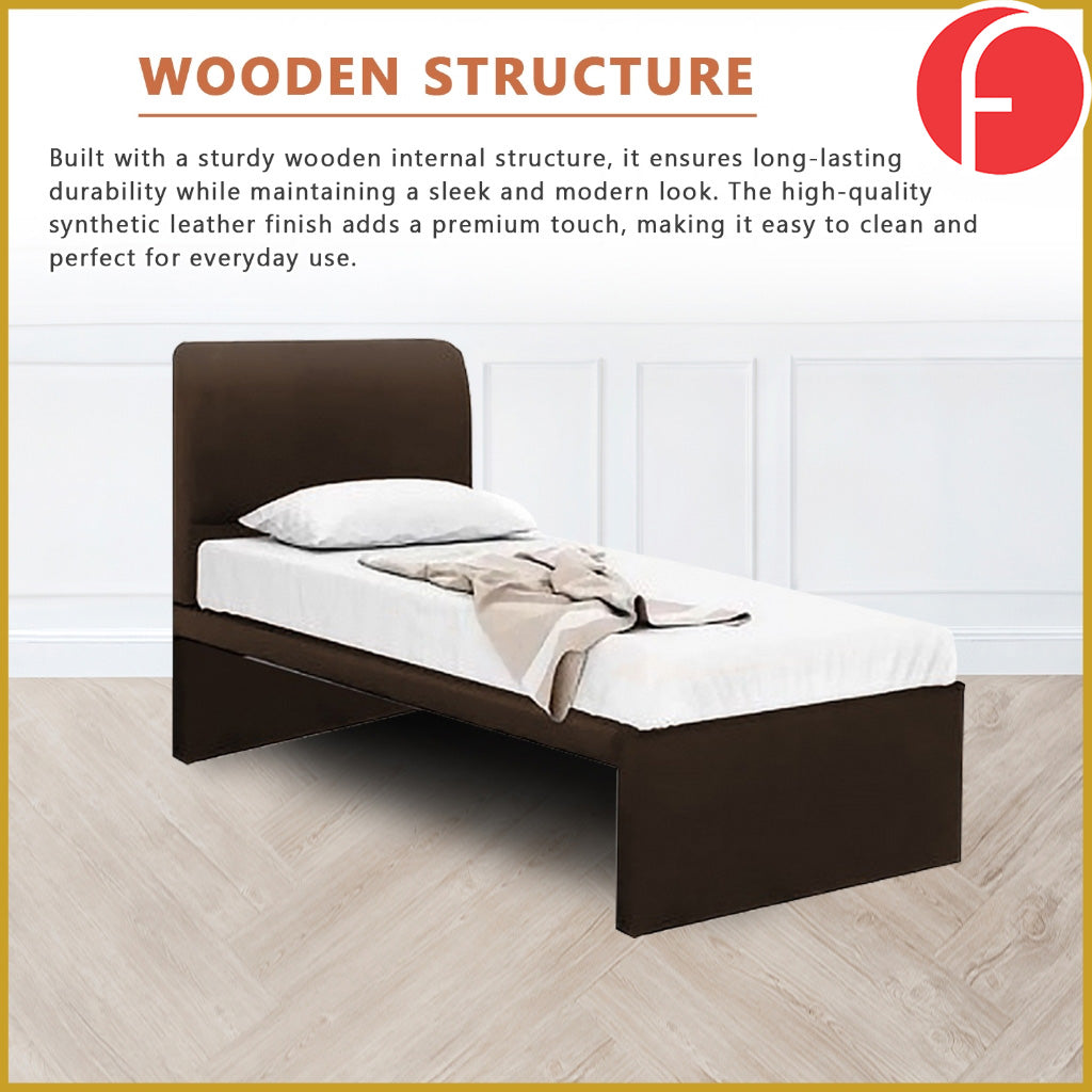 Xanti Bed Frame With Pull Out/Folding Leg Bed Option In 2 Colour- Single and Super Single