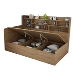 Tyrell Storage Bed / Fully Laminated Eco Board in 4 Colour - w/ Mattress Option