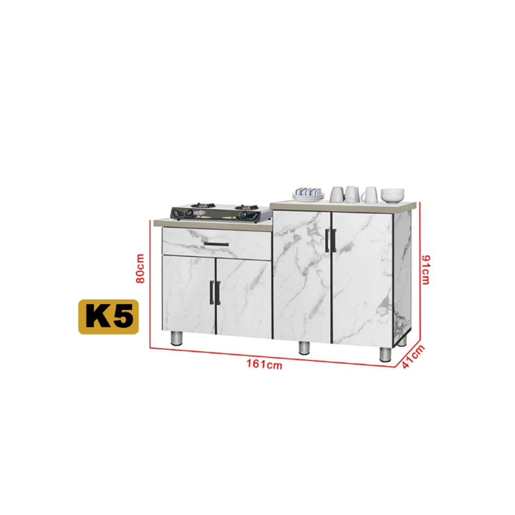 Forza Low Kitchen Cabinet In 30 Designs (Model K5)