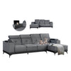 Sully 3/4-Seater L-Shaped Sofa with Storage w/ Scratchproof Pet-Friendly Option