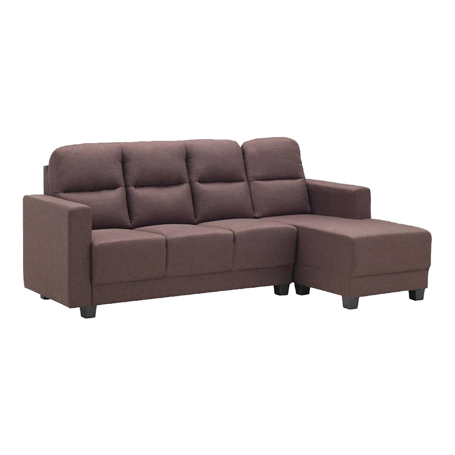 Hyposh L-Shaped Sofa Left/Right Chaise in 47 Colour -w/ PetFriendly Fabric/Leather