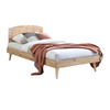 Poppy Single Bedframe Solid Wood Slatted Base  - w/ Mattress Option