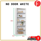 LARDY Series Book Cabinet Book Shelves in 5 Colours