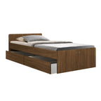 Sobee Single/Super Single Bed with Drawers of Pull-out Bed / Fully Laminated Board