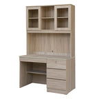 Furnituremart Tonee Study Computer Office Table with Drawer w/ Lock in 4 Colours