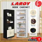 LARDY Series Book Cabinet Book Shelves in 5 Colours