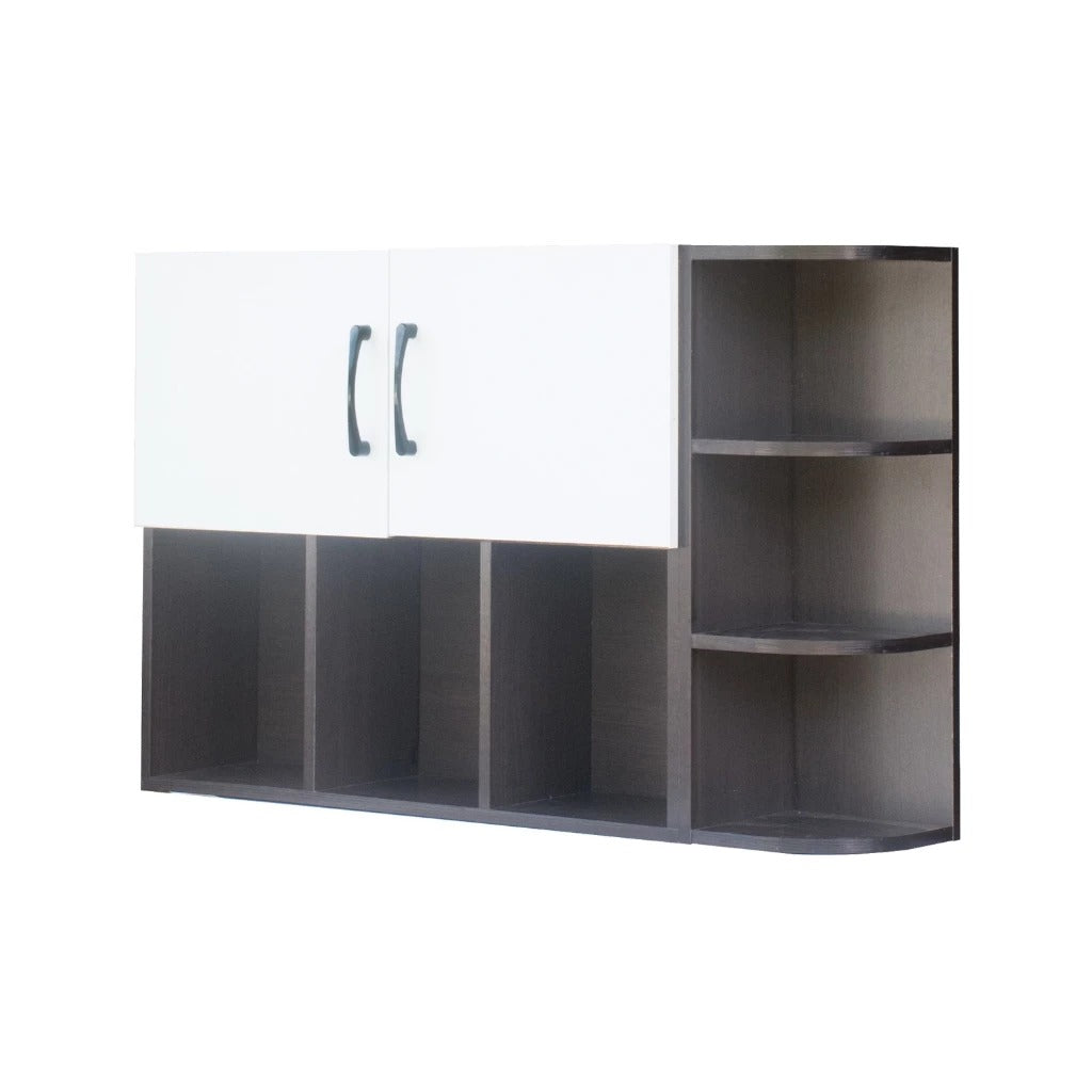Inari Floating Display Shelf hanging Cabinet Laminated Board in 2 Colours