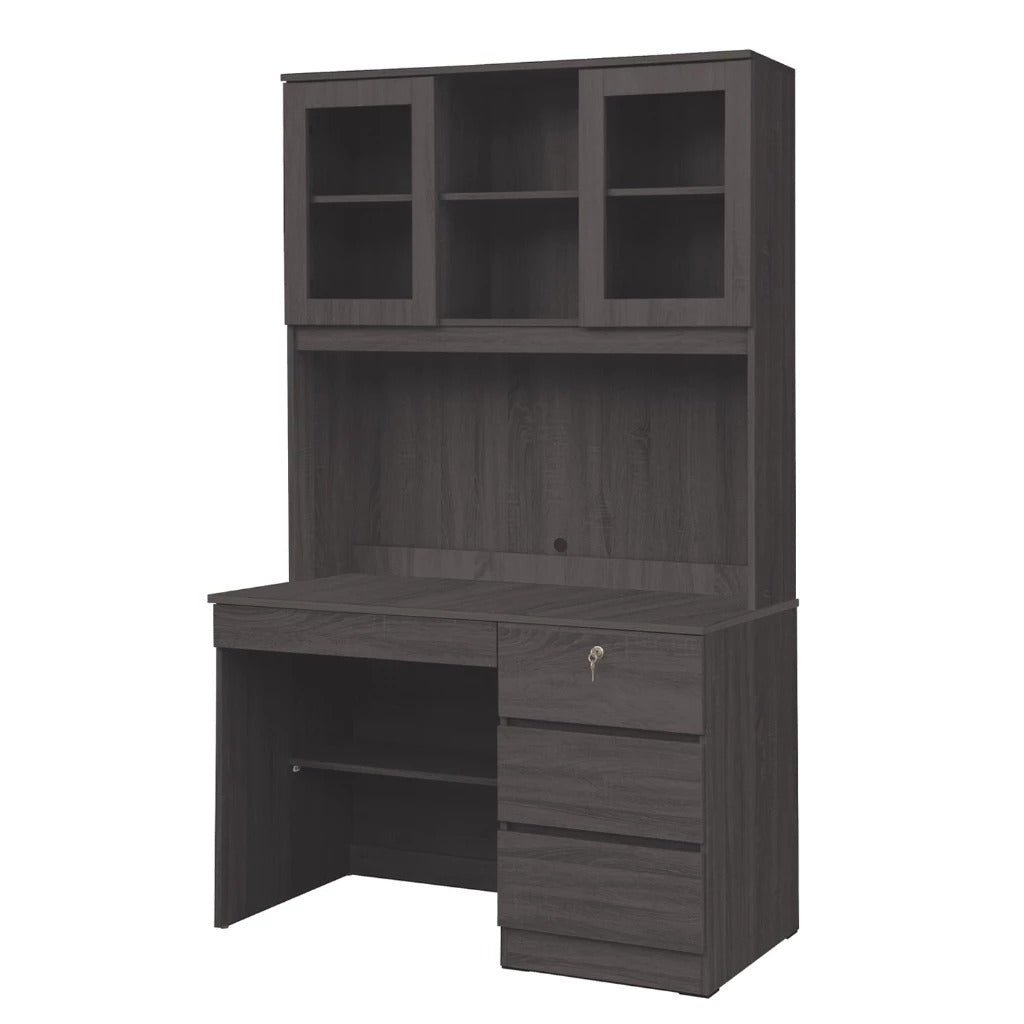 Furnituremart Tonee Study Computer Office Table with Drawer w/ Lock in 4 Colours