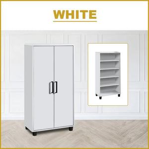 Ishani Shoe Cabinet Soft Closing Fully Laminated Back Panel Thick Particle Board